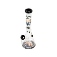G-Rollz Cheech & Chong Smoking Brothers White Beaker...
