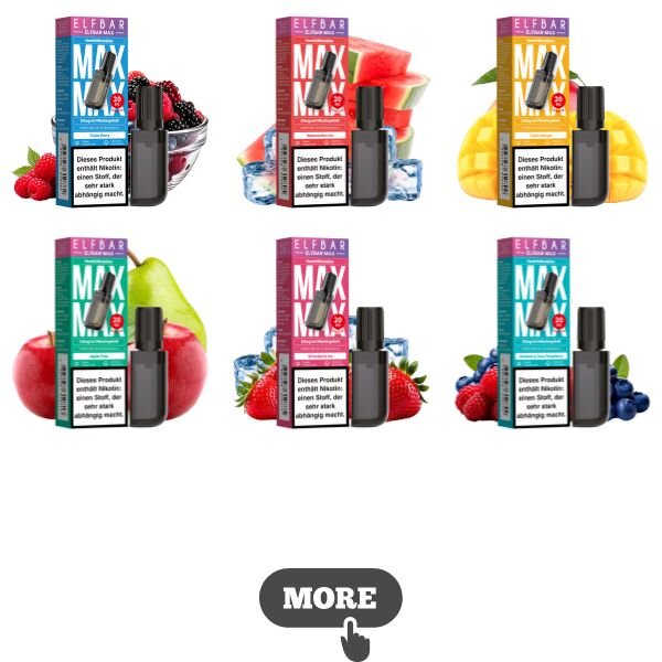 elfbar max sorten Pod 10ml Deals elfbar max pod nachfüllen Farbe::Pink (Dusty Pink) Akkuträger Elfbar ELFA Turbo