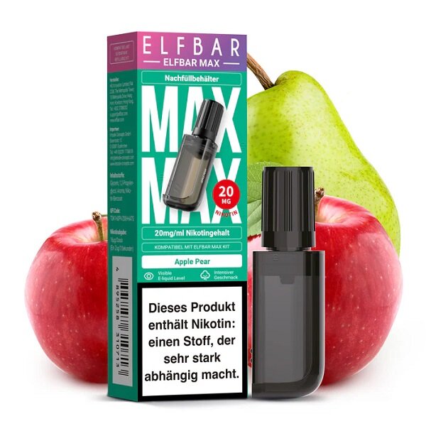 Elfbar Max Pod 10ml Apple Pear