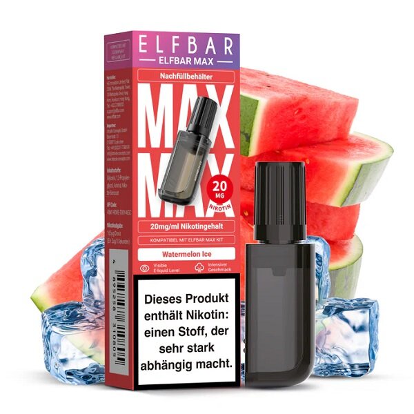 Elfbar Max Pod 10ml Watermelon Ice