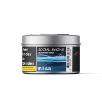 Social Smoke Shisha Tabak 200g Baja Blue