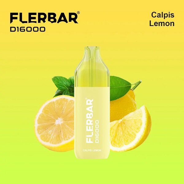Flerbar D16000 Vape Calpis Lemon