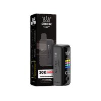 Al Fakher Cubic 30k Akkuträger Matt Black