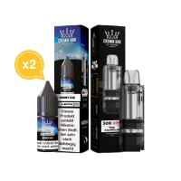Al Fakher Cubic 30K Pod + 2 x Liquid 10ml 20mg Berry Ice