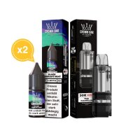 Al Fakher Cubic 30K Pod + 2 x Liquid 10ml 20mg Black...