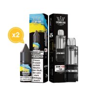 Al Fakher Cubic 30K Pod + 2 x Liquid 10ml 20mg Blueberry...
