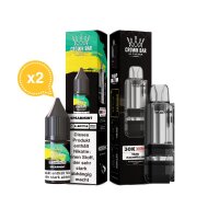 Al Fakher Cubic 30K Pod + 2 x Liquid 10ml 20mg Spearmint