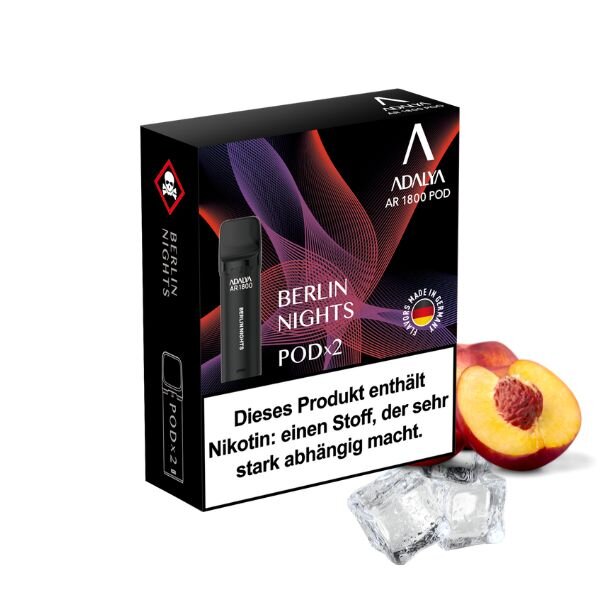 Adalya Alpha Pod 20mg/ml 2 Stück Berlin Nights