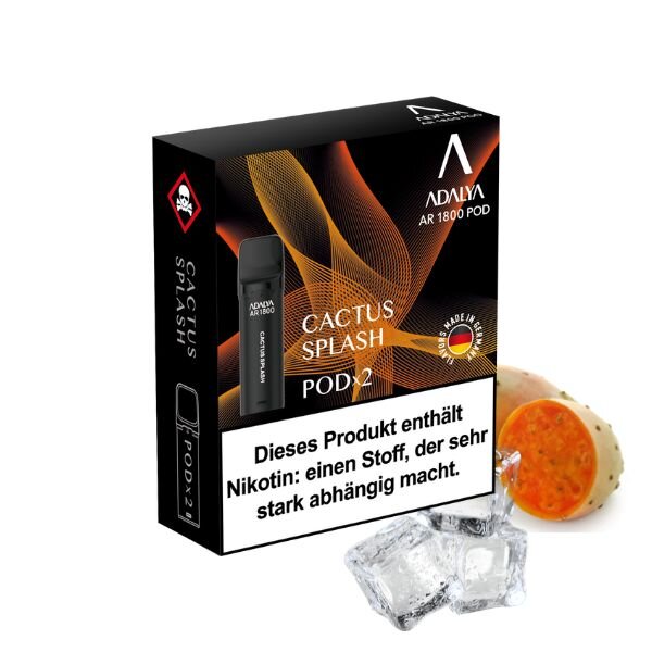 Adalya Alpha Pod 20mg/ml 2 Stück Cactus Splash