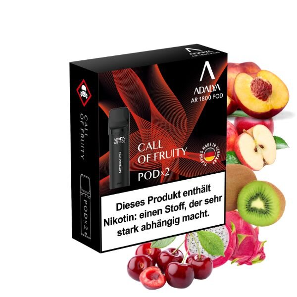 Adalya Alpha Pod 20mg/ml 2 Stück Call of Fruity
