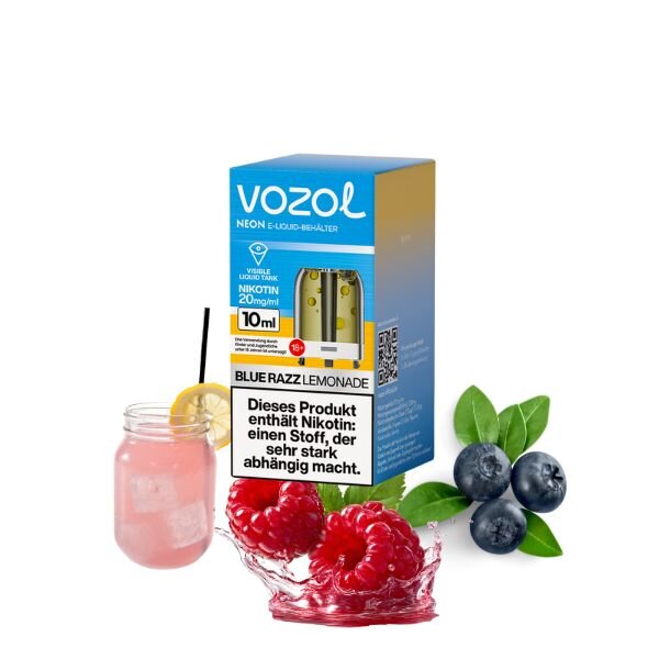 Vozol Neon Plug Max Pod Blue Razz Lemonade