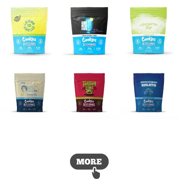 Cookies Delta 9 Gummis 10mg 10 Stk. - Alle Geschmäcker