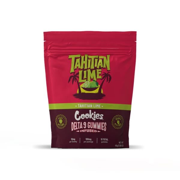 Cookies Delta 9 Gummis 10mg 10 Stk. Tahitian Lime