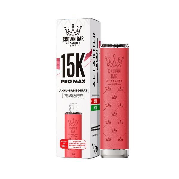 Al Fakher 15k Pro Max Gerät Pink