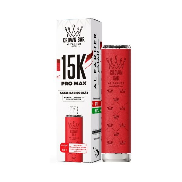 elfbar elfa master akku Al Fakher Vape Crown Bar 30K Hypermax main image 1