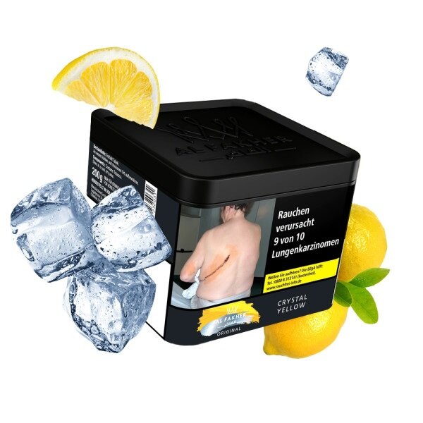 Al Fakher Crystal Yellow Shishatabak 1000g