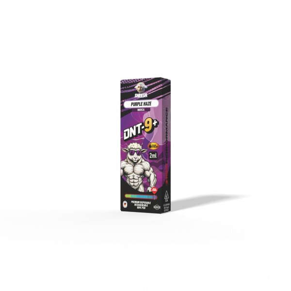 Sheesh DNT9 Hyper Series Vape 2ml Indica Purple Haze