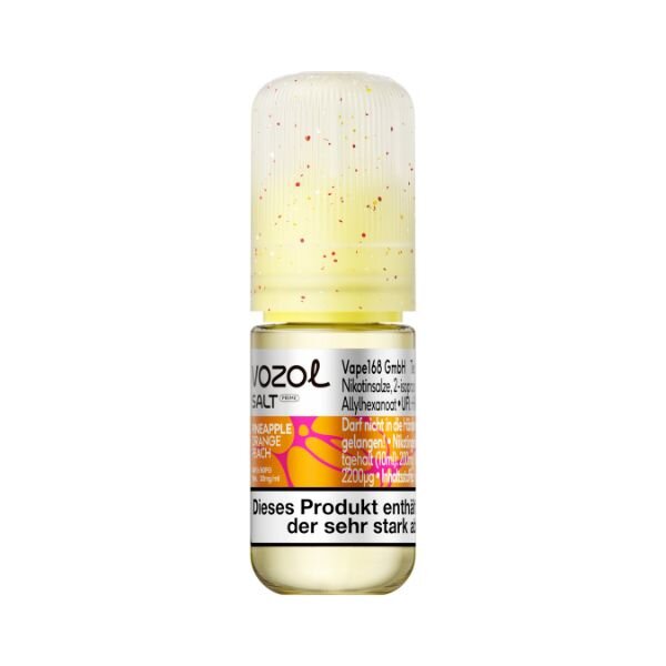 Vozol Liquid 10ml/20mg Prime Pineapple Orange Peach