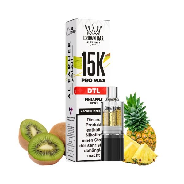 Al Fakher 15K Pro Max Pod Pineapple Kiwi