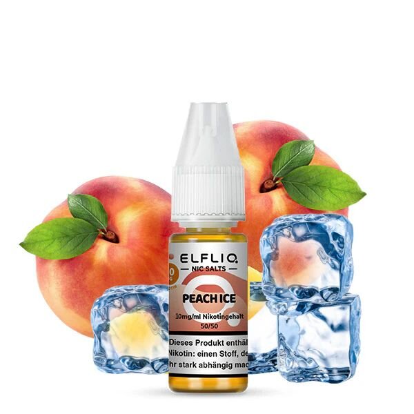 ELFLIQ Peach Ice E-Liquid 10ml / 20mg