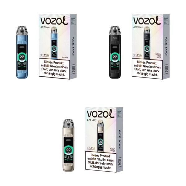 Vozol Ace Max Pod Kit - Alle Farben