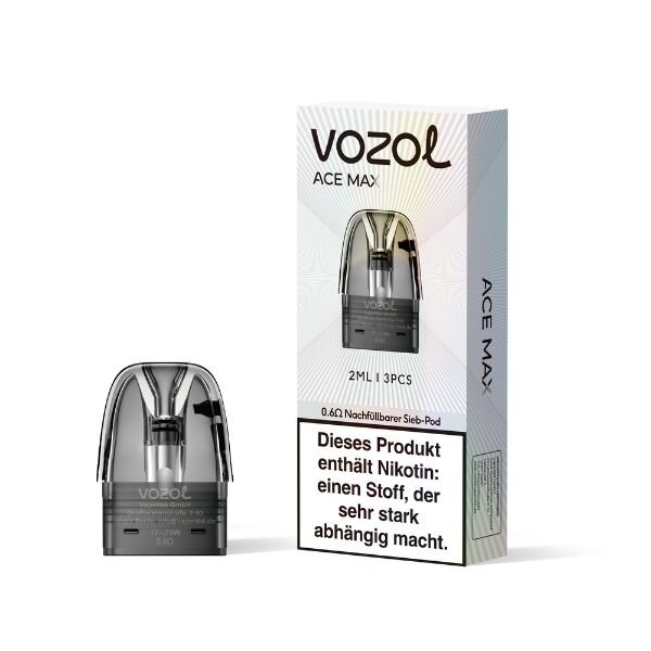 Vozol Ace Max Pods (3er Pack) 0,6 Ohm
