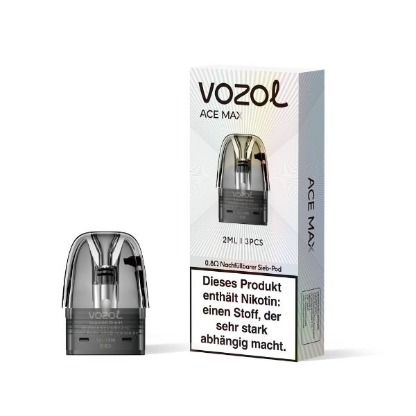 Vozol Ace Max Pods (3er Pack) 0,8 Ohm